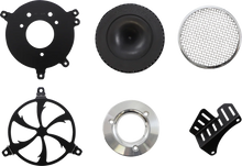Load image into Gallery viewer, Cobra Air Cleaner Kit - Black 606-0100-01B-SB - Back View