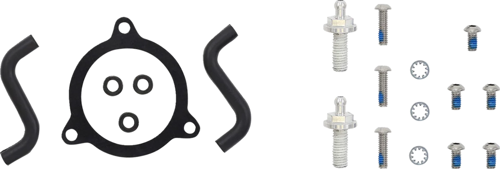 Cobra Air Cleaner Kit - Black 606-0100-02B-SB - Installation View