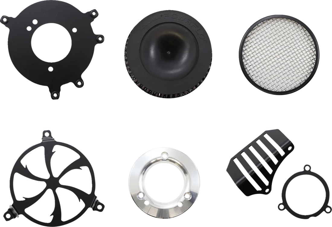 Cobra Air Cleaner Kit - Black 606-0101-01B-SB - Installation View