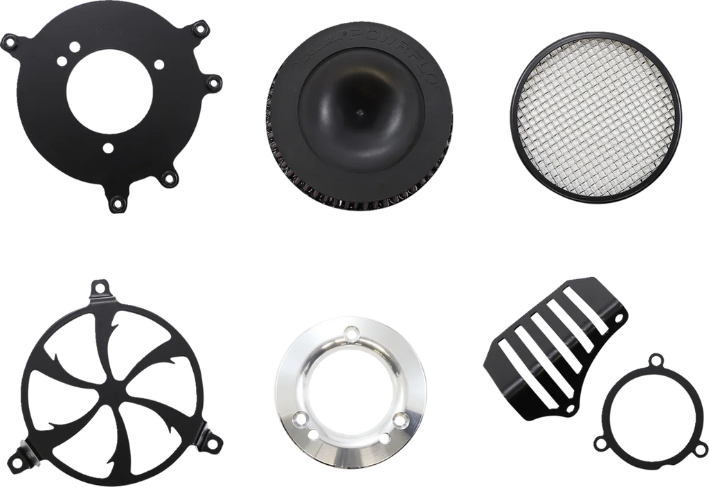 Cobra Air Cleaner Kit - Black 606-0101-01B-SB - Installation View