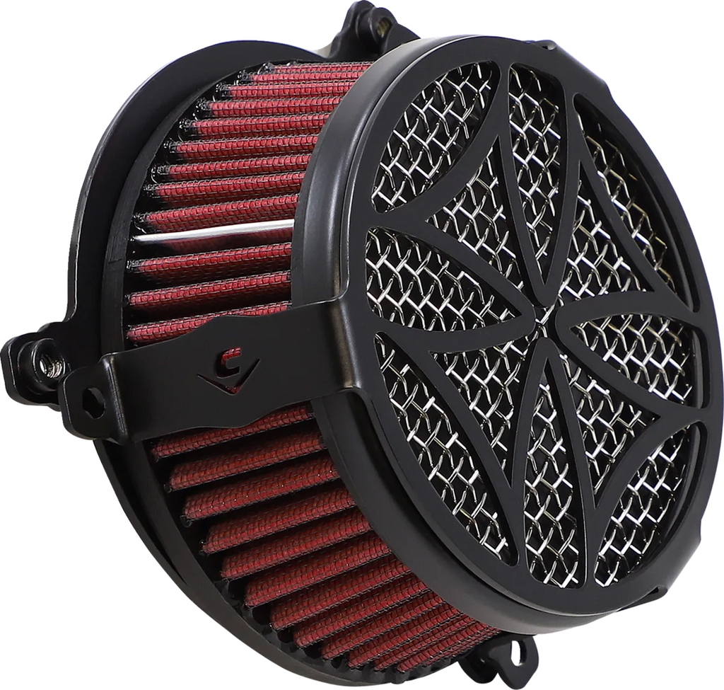 Cobra Air Cleaner Kit - Black 606-0102-02B-SB - Main Product View