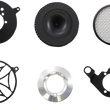 Load image into Gallery viewer, Cobra Air Cleaner Kit - Black 606-0102-02B-SB - Installation View