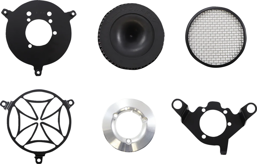 Cobra Air Cleaner Kit - Black 606-0102-02B-SB - Installation View