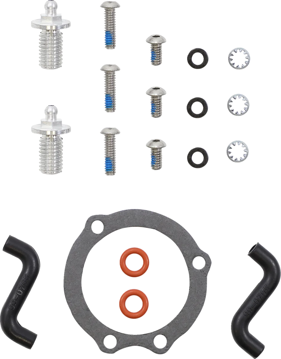 Cobra Air Cleaner Kit - Black 606-0103-02B-SB - Back View
