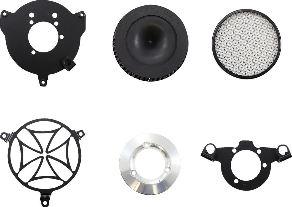 Cobra Air Cleaner Kit - Black 606-0103-02B-SB - Installation View