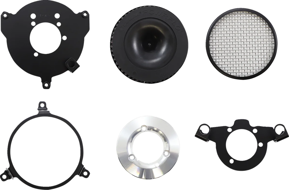 Cobra Air Cleaner Kit - Black 606-0103-03B-SB - Installation View