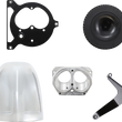 Load image into Gallery viewer, Cobra Air Cleaner Kit - Chrome 06-0225-SB - Side View