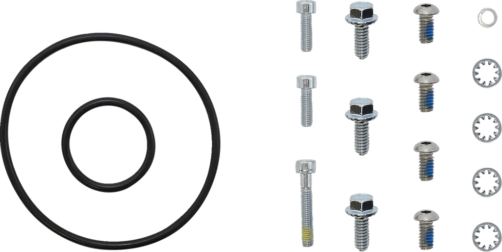 Cobra Air Cleaner Kit - Chrome 06-0225-SB - Back View