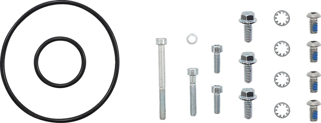 Cobra Air Cleaner Kit - Chrome 06-0245-SB - Back View