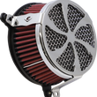 Load image into Gallery viewer, Cobra Air Cleaner Kit - Chrome 606-0100-01-SB - Main Product View