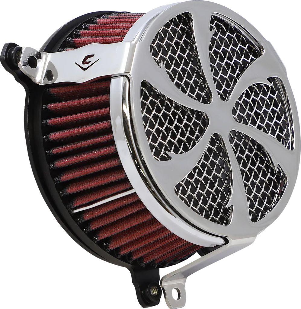 Cobra Air Cleaner Kit - Chrome 606-0100-01-SB - Main Product View