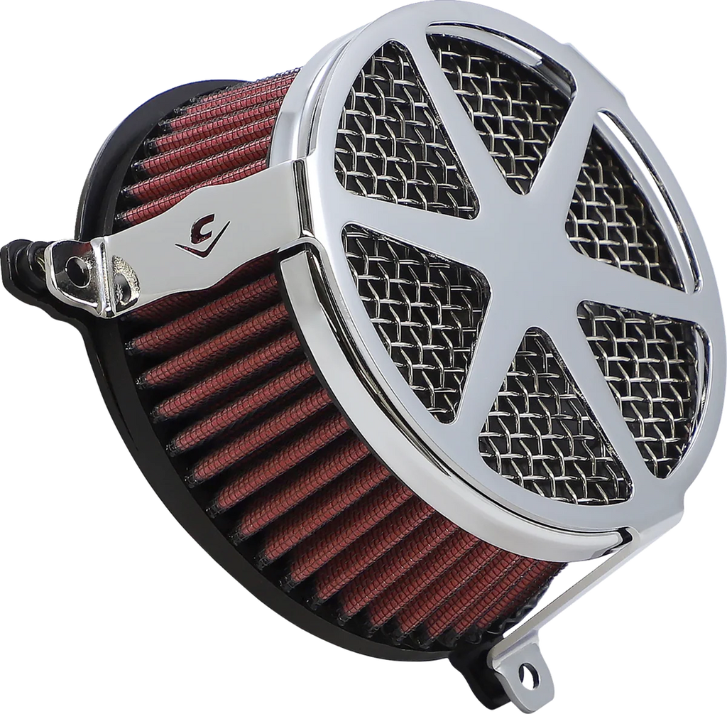 Cobra Air Cleaner Kit - Chrome 606-0100-04-SB - Main Product View