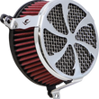 Load image into Gallery viewer, Cobra Air Cleaner Kit - Chrome 606-0101-01-SB - Main Product View