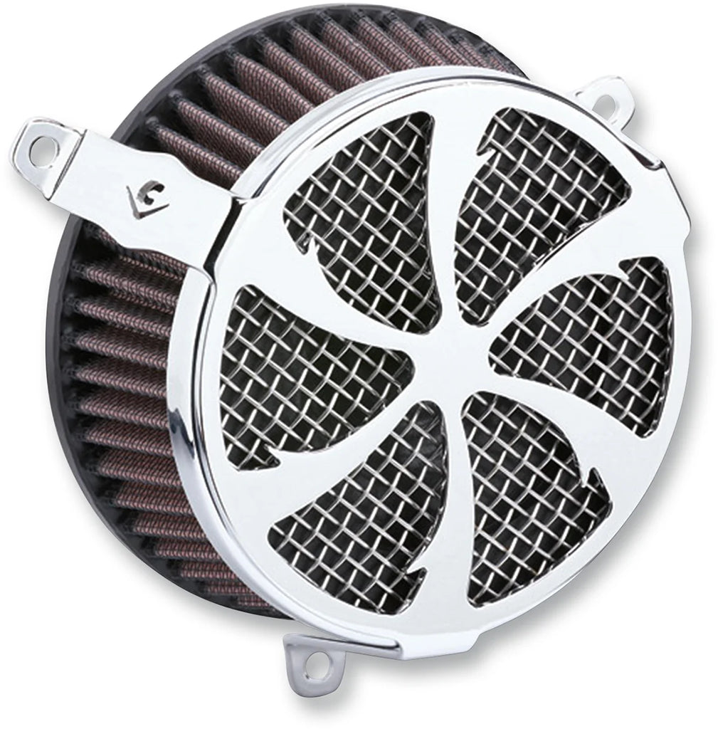 Cobra Air Cleaner Kit - Chrome 606-0101-01-SB - Side View