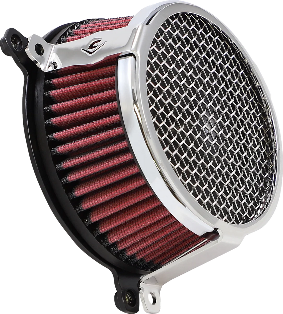 Cobra Air Cleaner Kit - Chrome 606-0102-03-SB - Main Product View