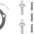 Load image into Gallery viewer, Cobra Air Cleaner Kit - Chrome 606-0102-03-SB - Back View