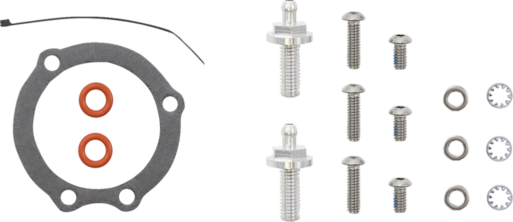 Cobra Air Cleaner Kit - Chrome 606-0102-03-SB - Back View