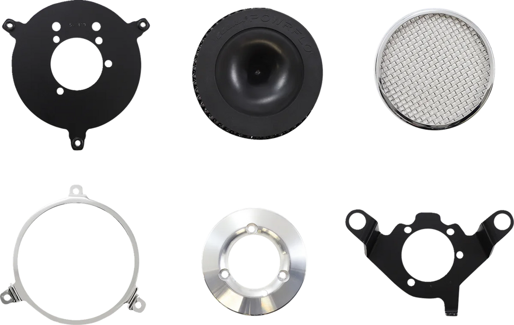 Cobra Air Cleaner Kit - Chrome 606-0102-03-SB - Installation View