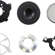 Load image into Gallery viewer, Cobra Air Cleaner Kit - Chrome 606-0103-01-SB - Back View