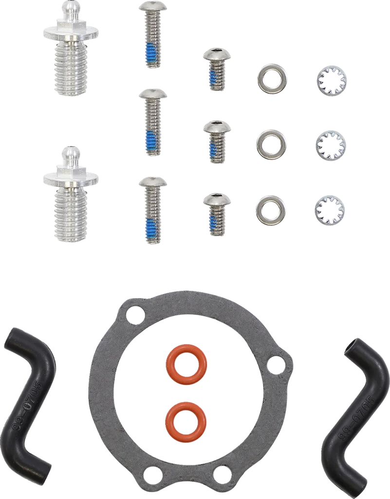 Cobra Air Cleaner Kit - Chrome 606-0103-01-SB - Installation View