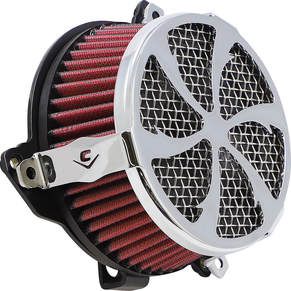 Cobra Air Cleaner Kit - Chrome 606-0103-01-SB - Main Product View