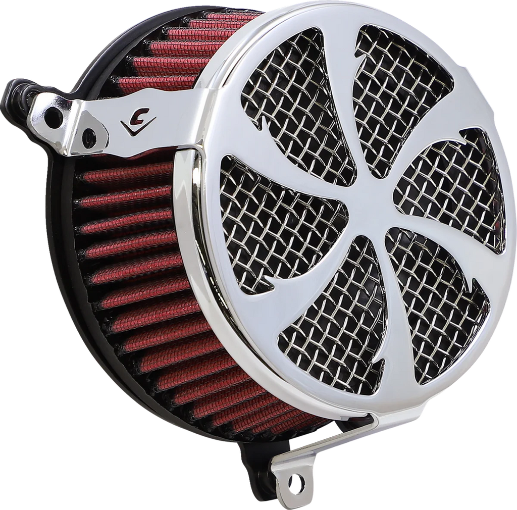 Cobra Air Cleaner Kit - Chrome 606-0104-01-SB - Main Product View