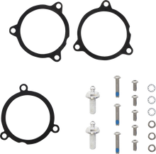 Load image into Gallery viewer, Cobra Air Cleaner Kit - Chrome 606-0104-01-SB - Back View