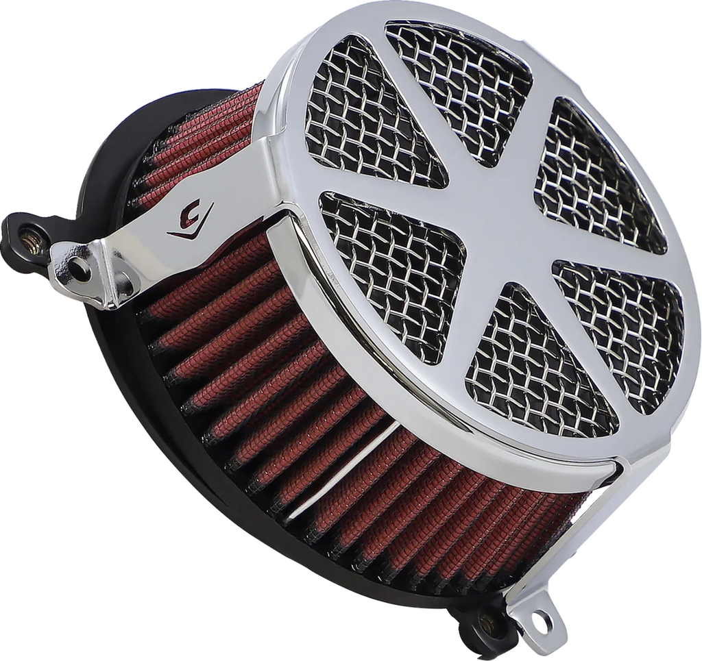Cobra Air Cleaner Kit - Chrome 606-0104-04-SB - Main Product View