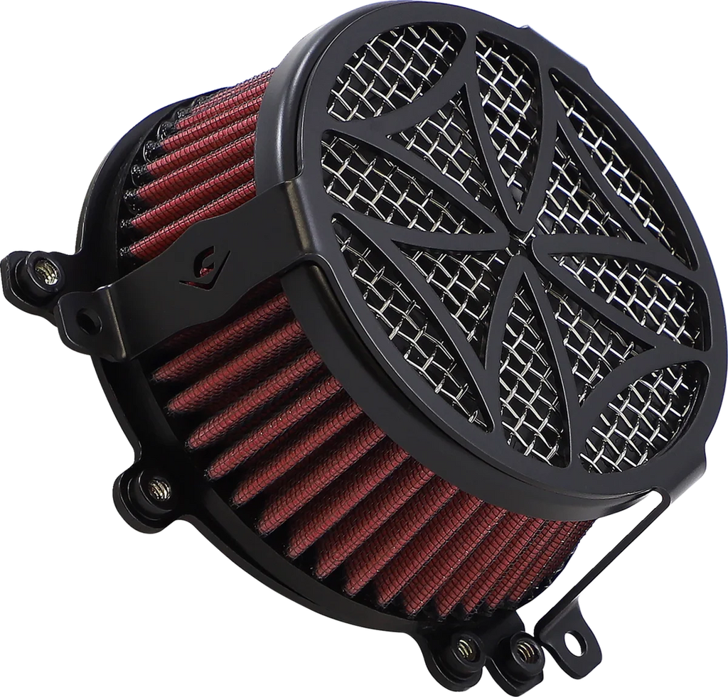 Cobra Air Cleaner Kit - Chrome 606-0104-04-SB - Installation View