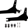 Load image into Gallery viewer, Cobra Backrest Kit - 11" - Black - 602-2027B fits Harley-Davidson Softail - Side View