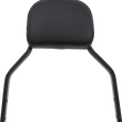 Load image into Gallery viewer, Cobra Backrest Kit - 11" - Black - 602-2028B fits Harley-Davidson FXFBS - Side View