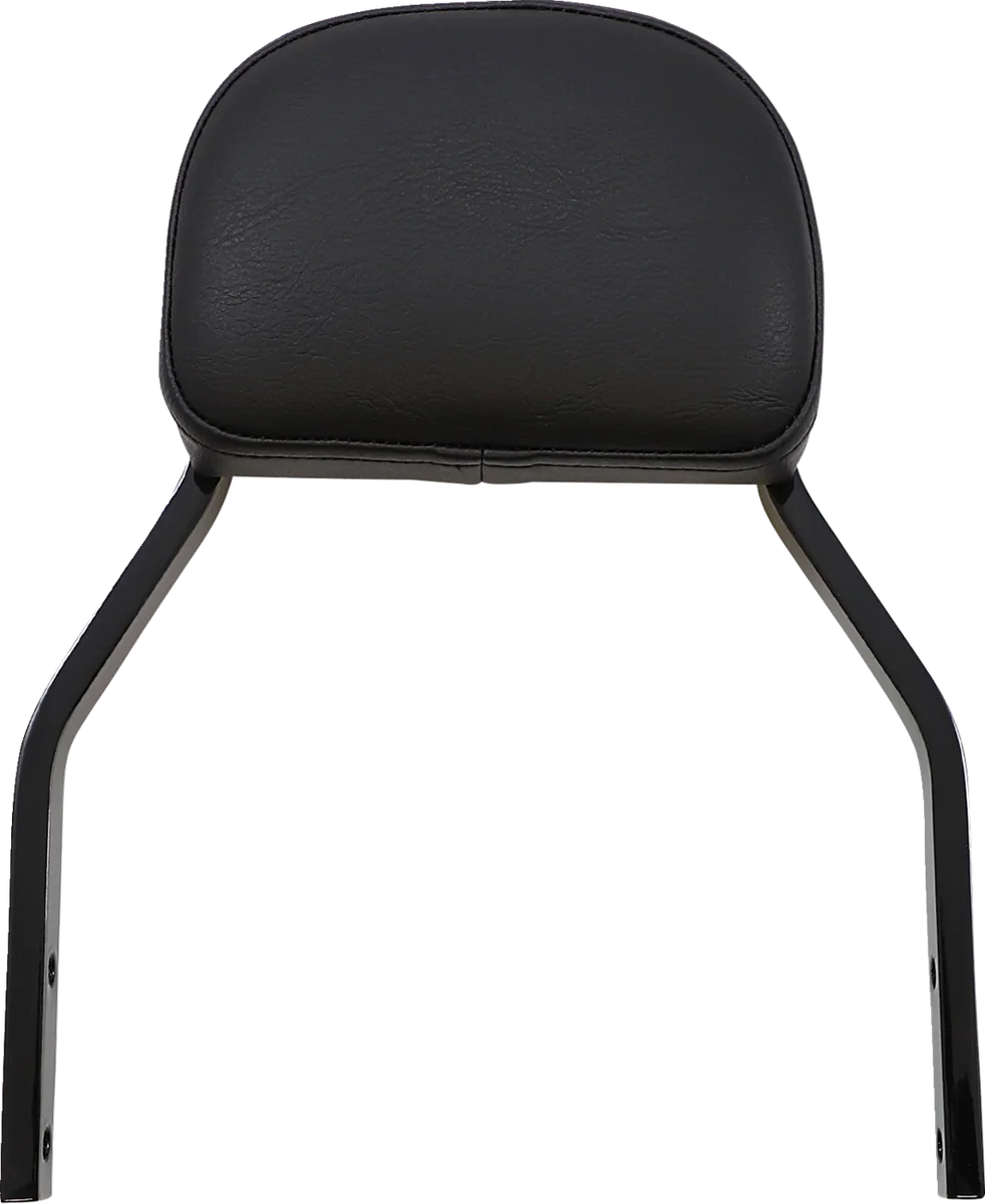 Cobra Backrest Kit - 11" - Black - Dyna 602-2024B - Side View