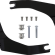 Load image into Gallery viewer, Cobra Backrest Kit - 11" - Black - Dyna 602-2024B - Back View
