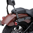 Load image into Gallery viewer, Cobra Backrest Kit - 11" - Black - FLHC/S 602-2030B - Back View