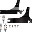Load image into Gallery viewer, Cobra Backrest Kit - 11" - Black - FLSB 602-2031B - Side View