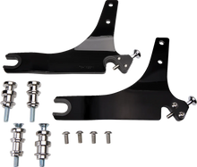 Load image into Gallery viewer, Cobra Backrest Kit - 11" - Black - FLSB 602-2031B - Side View