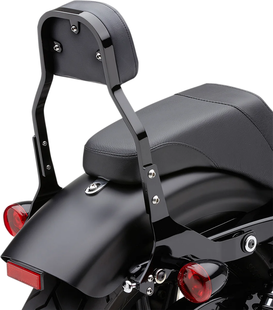 Cobra Backrest Kit - 11" - Black - Softail 602-2021B - Installation View