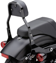 Load image into Gallery viewer, Cobra Backrest Kit - 11" - Black - Softail 602-2021B - Installation View