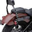 Load image into Gallery viewer, Cobra Backrest Kit - 11" - Black - Softail 602-2022B - Installation View