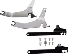 Load image into Gallery viewer, Cobra Backrest Kit - 11" - Chrome - Dyna 602-2024 - Side View