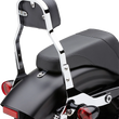 Load image into Gallery viewer, Cobra Backrest Kit - 11" - Chrome - Dyna 602-2024 - Back View