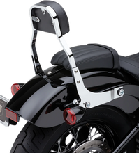 Load image into Gallery viewer, Cobra Backrest Kit - 11" - Chrome - FLHC/S 602-2030 - Side View