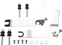 Load image into Gallery viewer, Cobra Backrest Kit - 11" - Chrome - FLHC/S 602-2030 - Back View