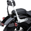 Load image into Gallery viewer, Cobra Backrest Kit - 11" - Chrome - FXLR 602-2029 - Back View