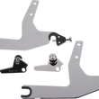 Load image into Gallery viewer, Cobra Backrest Kit - 11" - Chrome - Softail 602-2021 - Side View