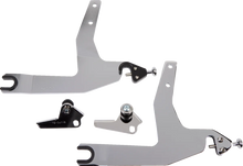 Load image into Gallery viewer, Cobra Backrest Kit - 11" - Chrome - Softail 602-2022 - Installation View