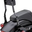 Load image into Gallery viewer, Cobra Backrest Kit - 14" - Black - 602-2041B fits Harley-Davidson Softail - Back View