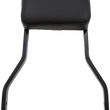 Load image into Gallery viewer, Cobra Backrest Kit - 14" - Black - 602-2044B fits Harley-Davidson Dyna - Side View