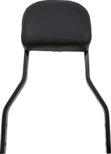 Load image into Gallery viewer, Cobra Backrest Kit - 14" - Black - 602-2044B fits Harley-Davidson Dyna - Side View