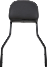 Load image into Gallery viewer, Cobra Backrest Kit - 14" - Black - 602-2045B fits Harley-Davidson Sportster - Side View